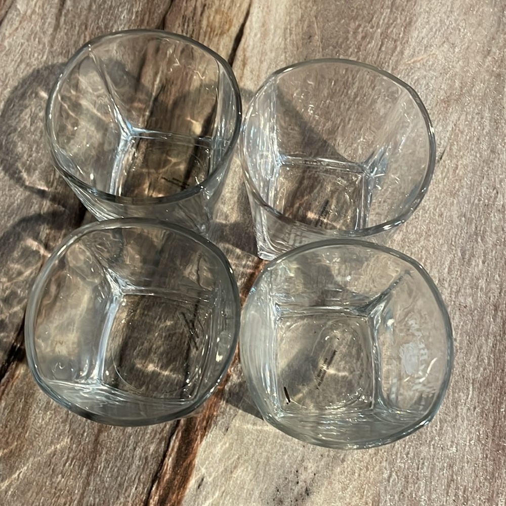 Jim Bean Lowball Whiskey Glasses set(4)